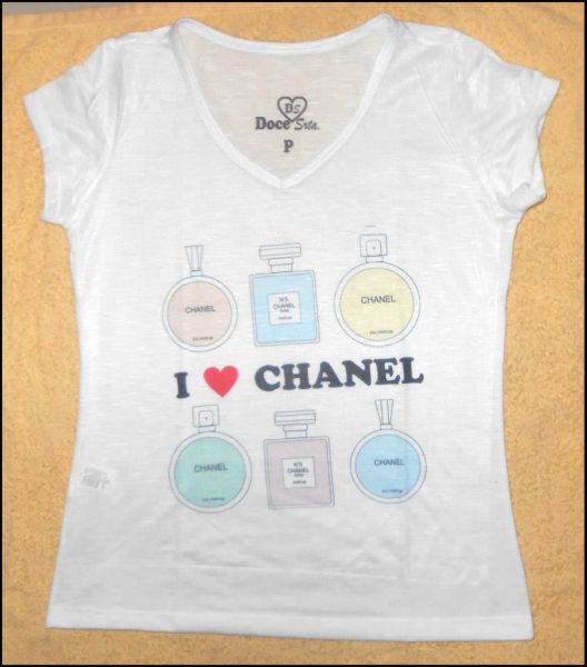 T-shift I <3 Chanel