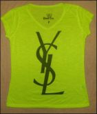 T-shifts YSL neon