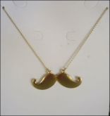 Colar Mustache Dourado